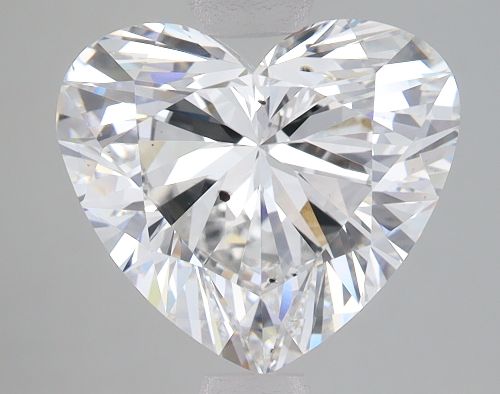 3.60ct F SI1 Rare Carat Ideal Cut Heart Lab Grown Diamond