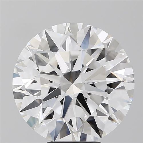 6.62ct E VVS1 Rare Carat Ideal Cut Round Lab Grown Diamond