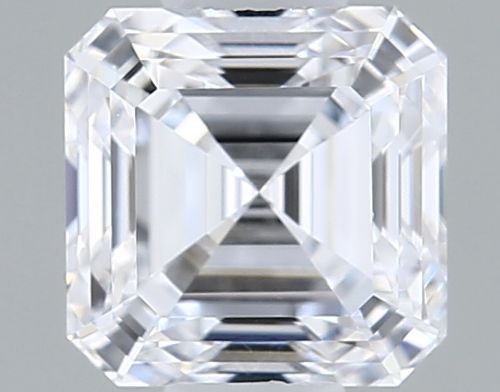 0.50ct D VVS1 Very Good Cut Asscher Lab Grown Diamond