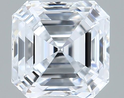 0.55ct D VVS1 Very Good Cut Asscher Lab Grown Diamond