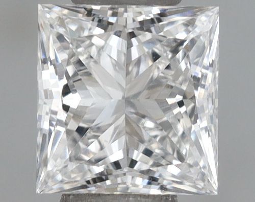 0.53ct E VVS2 Very Good Cut Princess Lab Grown Diamond