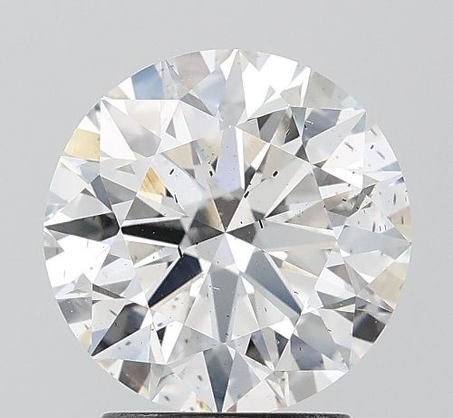 2.52ct F SI1 Rare Carat Ideal Cut Round Lab Grown Diamond