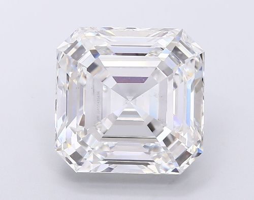 10.09ct F VS1 Rare Carat Ideal Cut Asscher Lab Grown Diamond