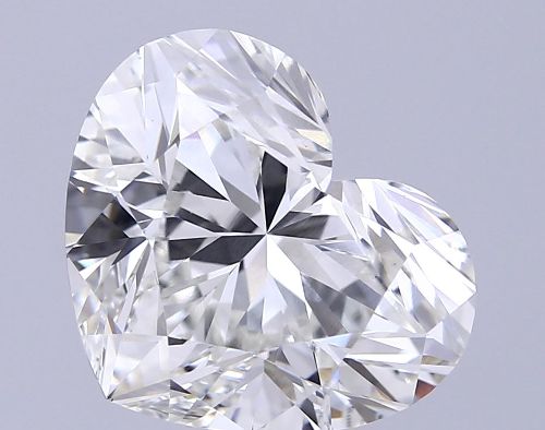 7.65ct G VS1 Rare Carat Ideal Cut Heart Lab Grown Diamond