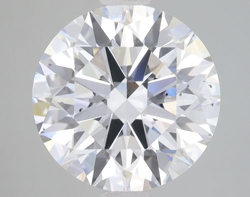 4.06ct E SI1 Rare Carat Ideal Cut Round Lab Grown Diamond