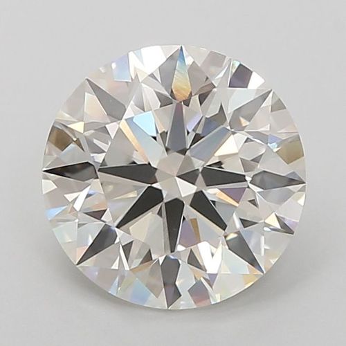 3.08ct I VVS2 Rare Carat Ideal Cut Round Lab Grown Diamond