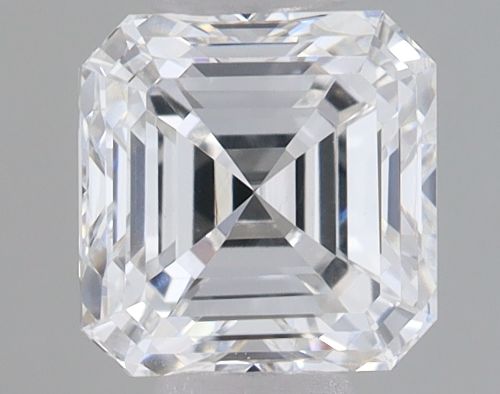 0.85ct E VVS2 Rare Carat Ideal Cut Asscher Lab Grown Diamond