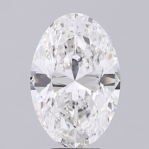 8.01ct G VS2 Rare Carat Ideal Cut Oval Lab Grown Diamond