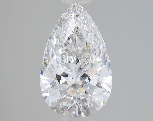 1.58ct E SI2 Rare Carat Ideal Cut Pear Lab Grown Diamond