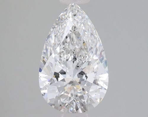 1.58ct E SI2 Rare Carat Ideal Cut Pear Lab Grown Diamond