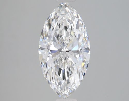 2.02ct F SI1 Rare Carat Ideal Cut Marquise Lab Grown Diamond