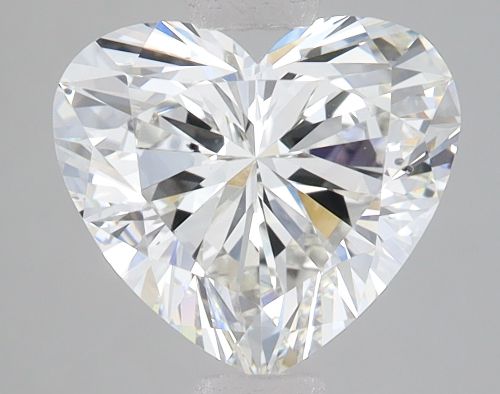 2.07ct H VS2 Rare Carat Ideal Cut Heart Lab Grown Diamond