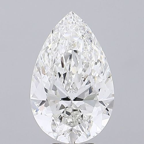 8.08ct F VS2 Rare Carat Ideal Cut Pear Lab Grown Diamond