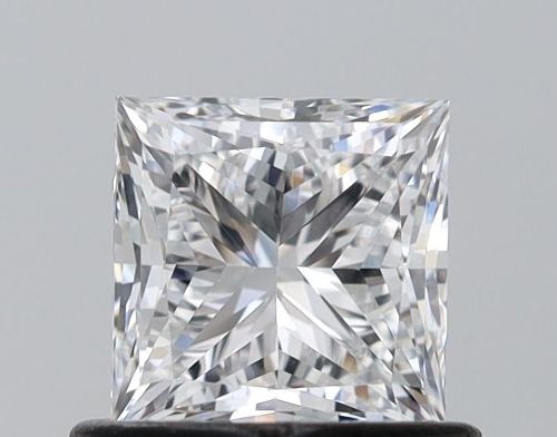 0.76ct F VS1 Rare Carat Ideal Cut Princess Lab Grown Diamond