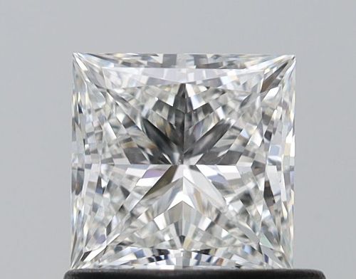 0.78ct E VS1 Rare Carat Ideal Cut Princess Lab Grown Diamond