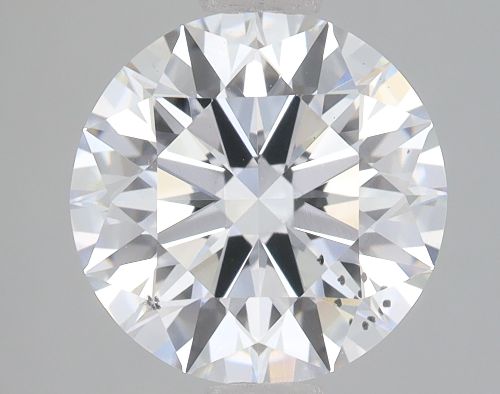 2.52ct E SI1 Rare Carat Ideal Cut Round Lab Grown Diamond