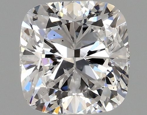 0.98ct E SI1 Rare Carat Ideal Cut Cushion Lab Grown Diamond