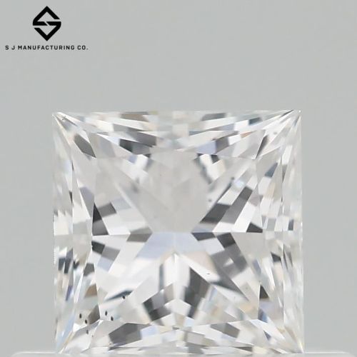 0.47ct D VS2 Rare Carat Ideal Cut Princess Lab Grown Diamond