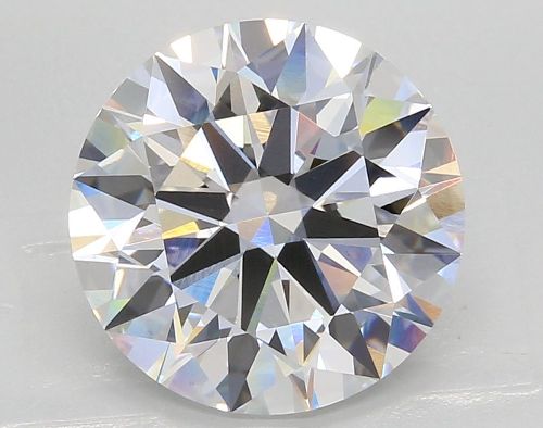 5.04ct D VS1 Rare Carat Ideal Cut Round Lab Grown Diamond