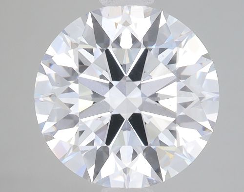 3.09ct D VS2 Rare Carat Ideal Cut Round Lab Grown Diamond