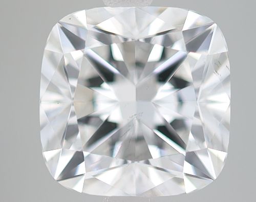 5.49ct F SI1 Rare Carat Ideal Cut Cushion Lab Grown Diamond