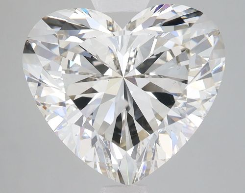 5.04ct J VS1 Rare Carat Ideal Cut Heart Lab Grown Diamond