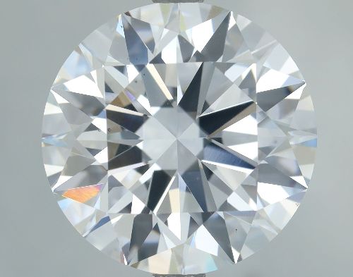 5.13ct D VS1 Rare Carat Ideal Cut Round Lab Grown Diamond