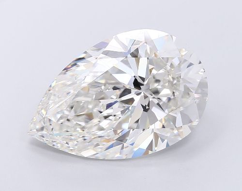 12.01ct G VVS2 Excellent Cut Pear Lab Grown Diamond