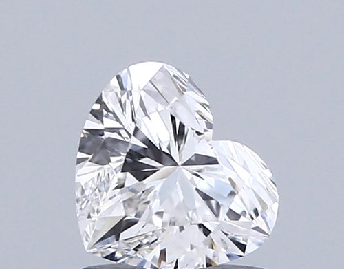 0.81ct E VS1 Rare Carat Ideal Cut Heart Lab Grown Diamond