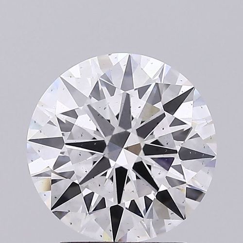 2.74ct E SI1 Rare Carat Ideal Cut Round Lab Grown Diamond