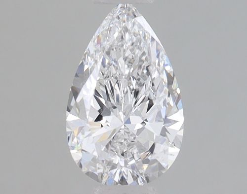 0.76ct D VS2 Rare Carat Ideal Cut Pear Lab Grown Diamond