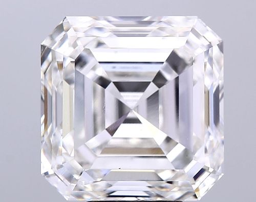 8.51ct G VS1 Rare Carat Ideal Cut Asscher Lab Grown Diamond