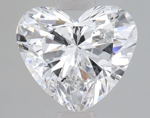 2.04ct D SI2 Rare Carat Ideal Cut Heart Lab Grown Diamond