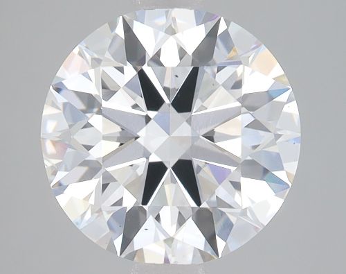 3.05ct D VS2 Rare Carat Ideal Cut Round Lab Grown Diamond