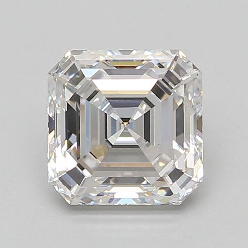 2.55ct E VVS2 Excellent Cut Asscher Lab Grown Diamond