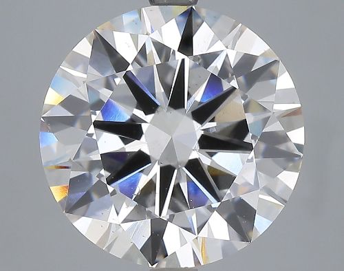 6.05ct F VS2 Excellent Cut Round Lab Grown Diamond