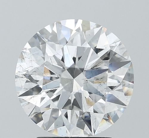 3.09ct E SI1 Ideal Cut Round Lab Grown Diamond