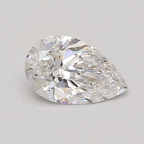 0.89ct D VS2 Rare Carat Ideal Cut Pear Lab Grown Diamond