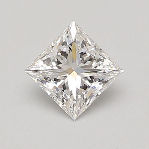 0.72ct D VS1 Very Good Cut Princess Lab Grown Diamond