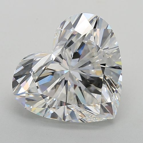 7.39ct E VS1 Rare Carat Ideal Cut Heart Lab Grown Diamond