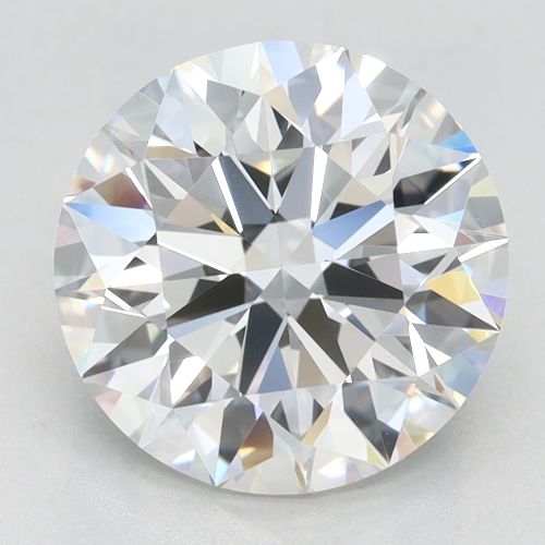 2.66ct E VVS1 Rare Carat Ideal Cut Round Lab Grown Diamond