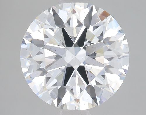 3.07ct E SI1 Rare Carat Ideal Cut Round Lab Grown Diamond