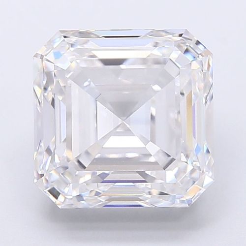 6.44ct E VVS2 Rare Carat Ideal Cut Asscher Lab Grown Diamond