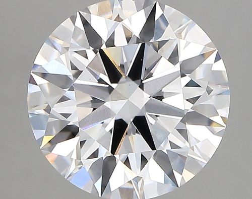 3.42ct D VS1 Rare Carat Ideal Cut Round Lab Grown Diamond