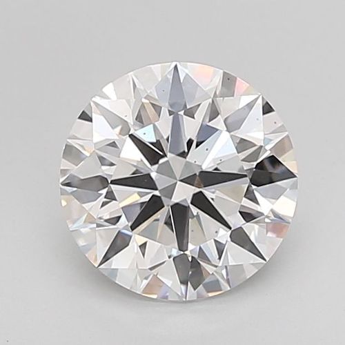 3.09ct D VS2 Rare Carat Ideal Cut Round Lab Grown Diamond