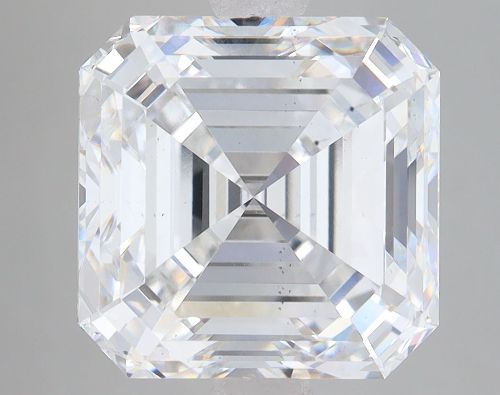 7.06ct E VS2 Excellent Cut Asscher Lab Grown Diamond