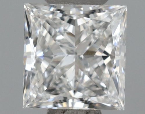 0.51ct E VVS2 Very Good Cut Princess Lab Grown Diamond