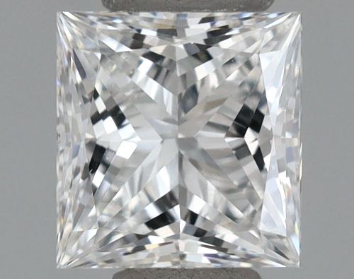 0.52ct E VVS2 Very Good Cut Princess Lab Grown Diamond