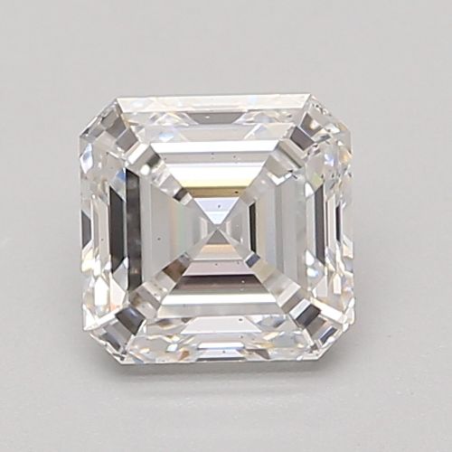 1.37ct E SI1 Rare Carat Ideal Cut Asscher Lab Grown Diamond