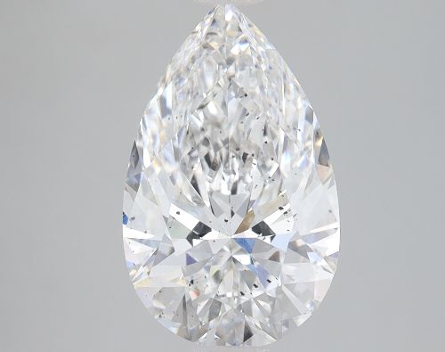 2.80ct E SI2 Rare Carat Ideal Cut Pear Lab Grown Diamond